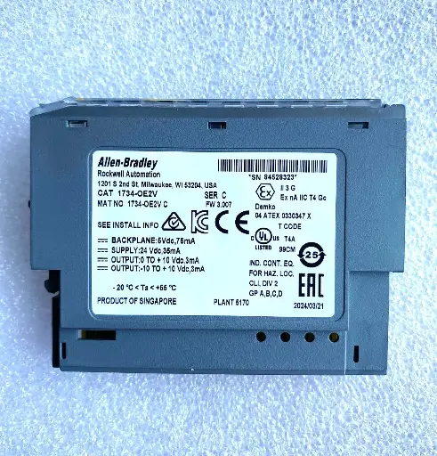 (90459-2510) ANALOG OUTPUT VOLTAGE MODULE 1734-OE2V  C